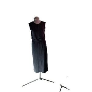 Lou & Grey Size S Goth Black Sleeveles Dress